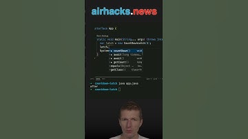 CountdownLatch A Powerful Alternative to Thread.sleep #java #shorts #coding #airhacks