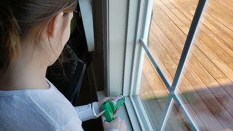 DIY: Window Caulking to Save Energy Cost on a Budget