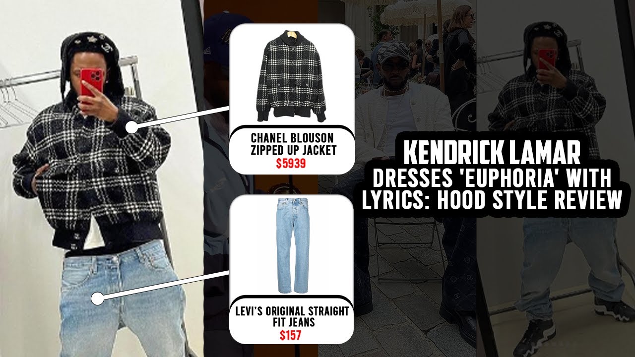 Kendrick Lamar Outfits 'Euphoria' with Lyrics: Hood Style Review