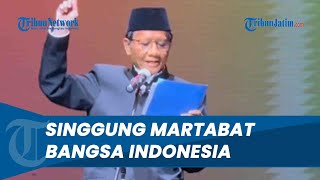 Sentil Pemimpin Buruk, Mahfud MD Tiba-tiba Baca Puisi Singgung Martabat Bangsa Indonesia