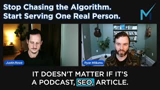 Stop Chasing the Algorithm. Start Serving One Real Person.