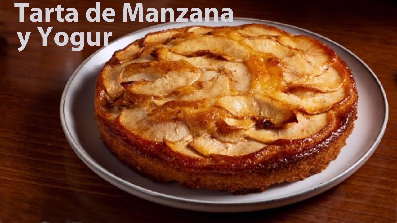 Tarta de Manzana y Yogur 🎂🍎| La Tarta más fácil de hacer