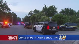 Suspect Shot By Fort Worth Officers, Taken To Hospital After Police Chase