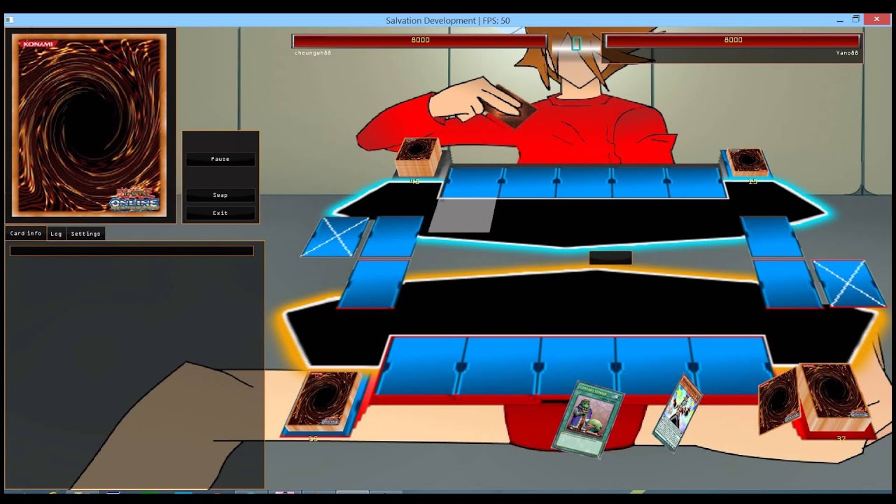 YGO Salvation: "Swing! Pendulum of the Souls! Draw your arc of light on the skies! Pendulum Summon!"