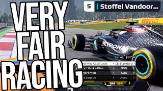 The F1 Virtual GP Was Full Of COMPLETELY FAIR Racing