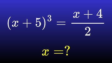 Germany | A Nice Algebra Problem | Math Olympiad