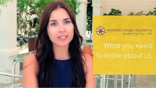Marbella Design Academy - Presentation Video