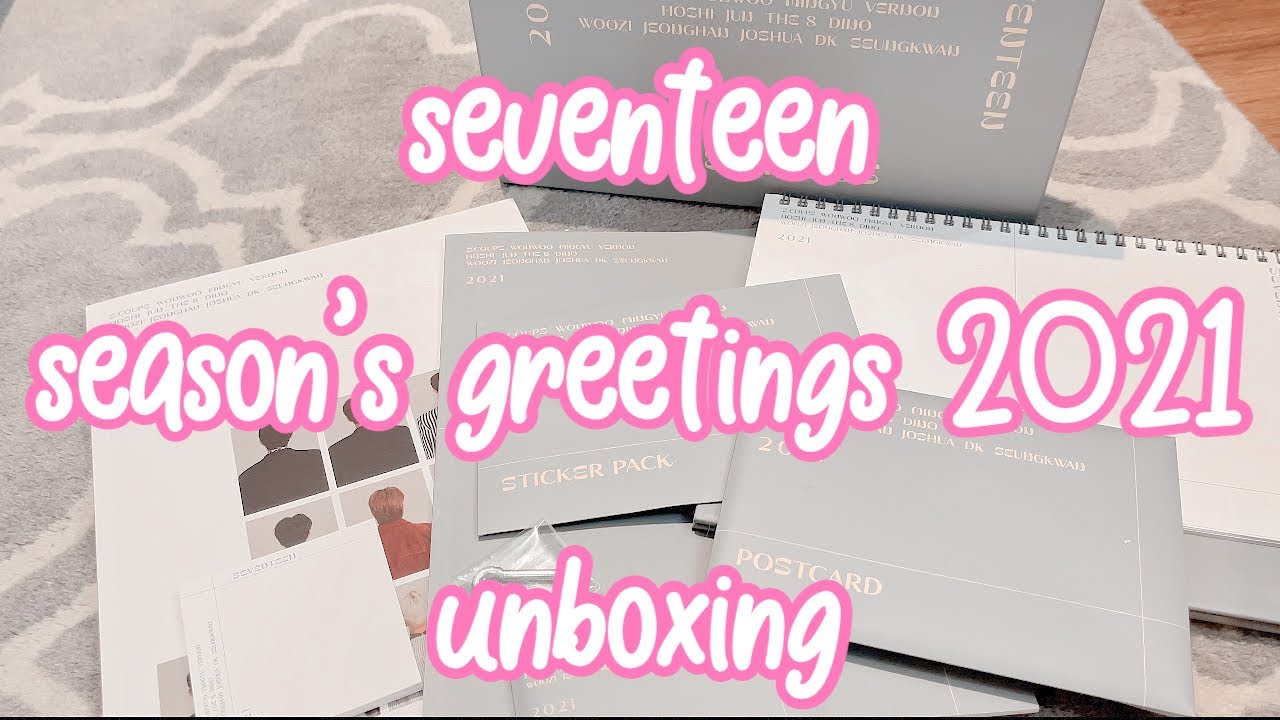 SEVENTEEN (세븐틴) SEASON’S GREETINGS 2021 UNBOXING | SimplySammie - YouTube