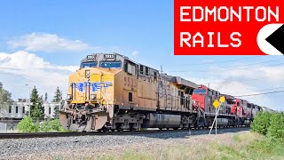 Edmonton Railfanning - CP Train Assembly w/ SOO GP38-2, CP SD60 & UP Foreign Power!