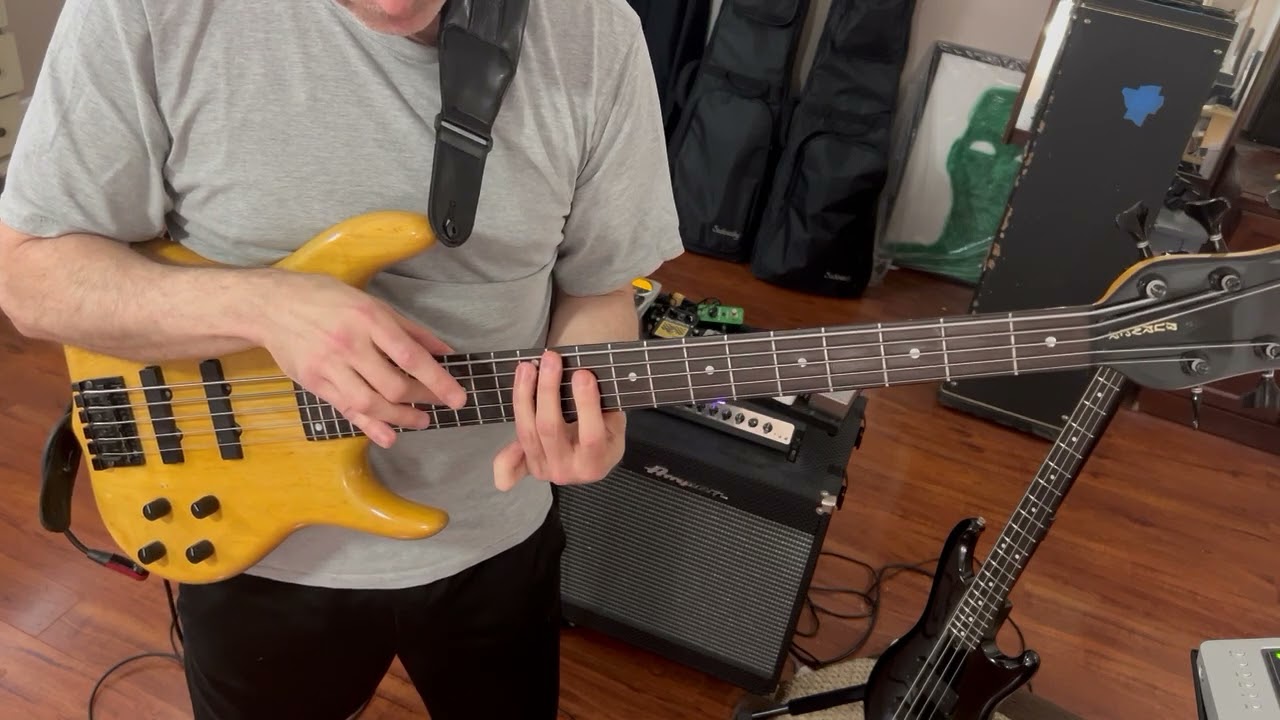 Transcendence from Two-Hand Tapping (Berthoud/Stinnett) solo bass study