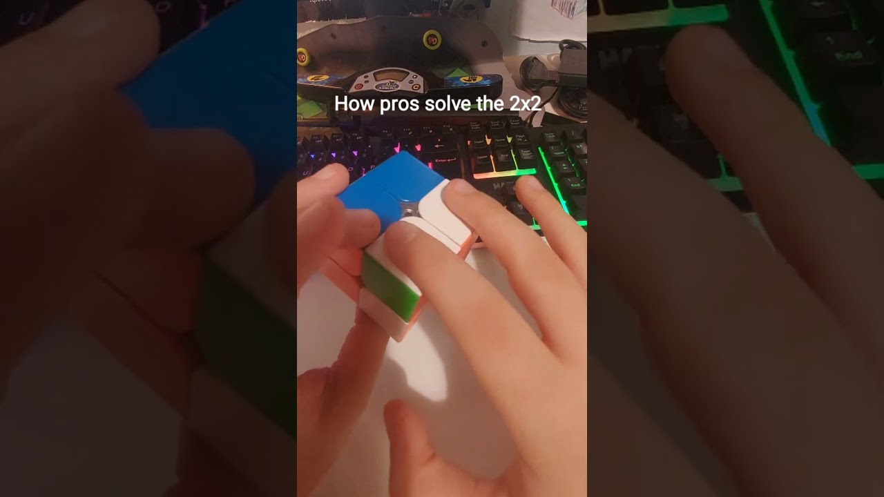 How Pros Solve A 2x2