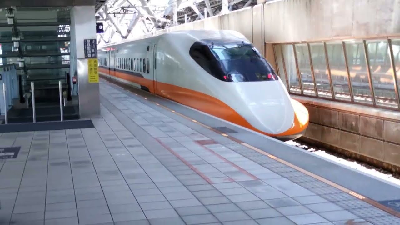 嘉義高鐵站→台中高鐵站 風景和指差確認 ｜taiwan high speed rail : from chiayi to taichung ｜＃台湾新幹線＃指差確認#chiayi #taichung