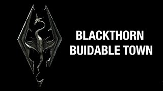 Skyrim SE Xbox mods Blackthorn buildable town