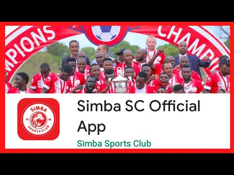 SIMBA APP INAVYO FANYA KAZI//JINSI YA KUJISAJILI SIMBA APP - YouTube