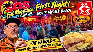SOS Fall Migration in North Myrtle Beach first night at Fat Harold’s w Retro Myrtle Beach Guy