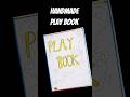 handmade play book for summer vacations #ytshorts #craft #diy #playbook #games #fyp #explorepage