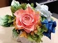 Slide show of origami rose