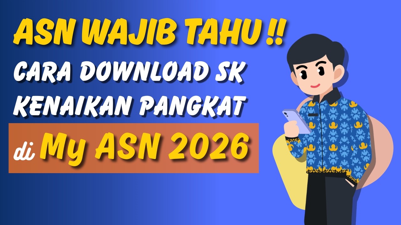 ASN Wajib Tahu ! Cara Cek dan Download SK Kenaikan Pang… — Transcript