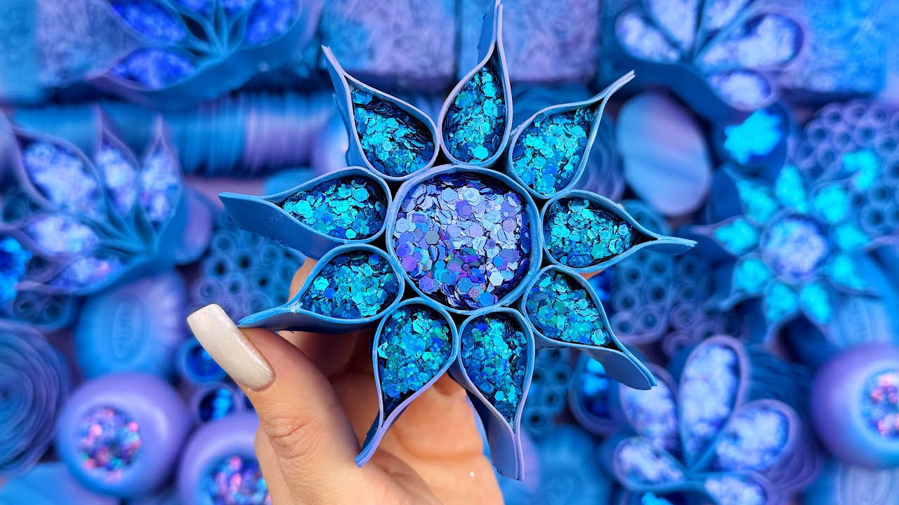 Calming ASMR for Anxiety Relief: Gentle Soap Breaking, Glitter&Starch Crushing, and Relaxing Sounds