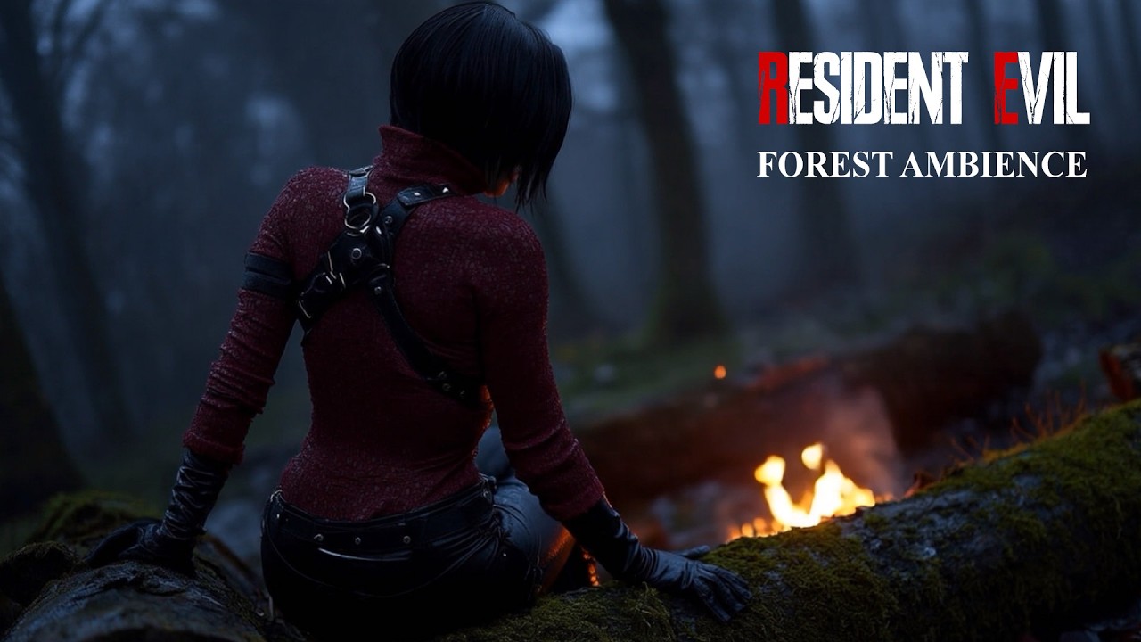 Ada's Rest | Dark Forest | Resident Evil Ambience | Relaxing Music