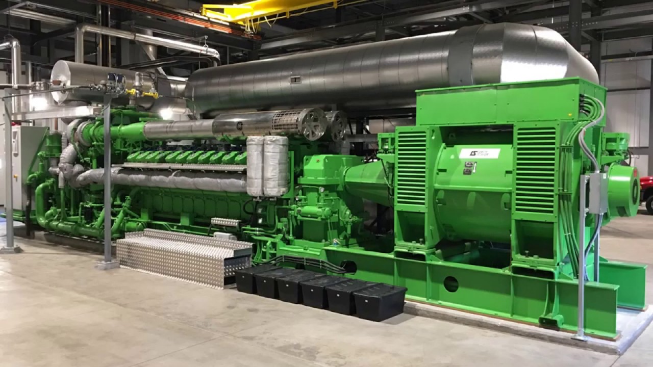 Coldwater, Michigan Greenhouse CHP Plant Coldwater Generating Station site visit YouTube