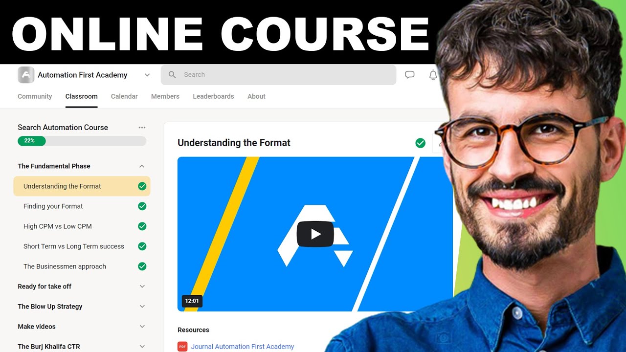 How to Create an Online Course to Sell Online - YouTube