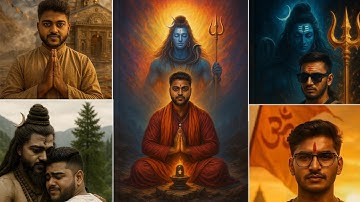 Sawan Special 🔱 Mahadev AI Photo Editing Tutorial | Trending Shiv Bhakt Style Edit 2025