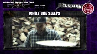 While She Sleeps@Graspop Metal Meeting 2012