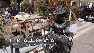 Craiova City Centre Tour. Summer Walking Tour/Virtual Tour 4K of historical centre