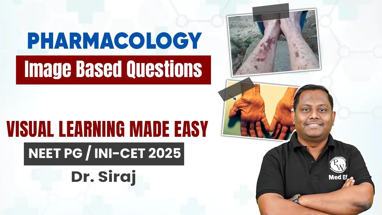 Pharmacology | INI-CET IBQs | NEET PG 2025 | Dr. Siraj | MedEd