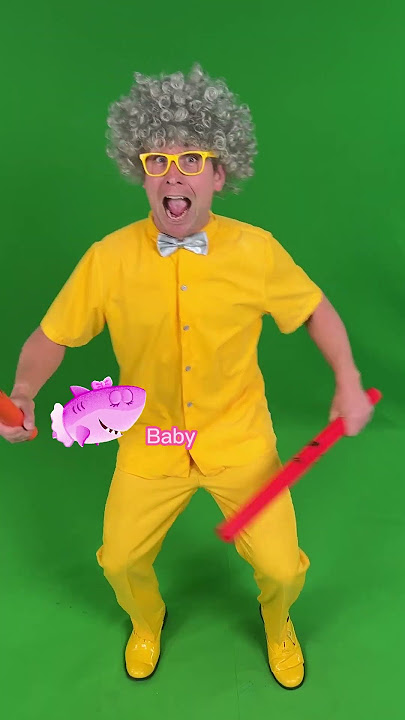Our favourite nursery rhyme, played with boomwhackers! 🦈 Doo doo do do doo #babyshark #shorts