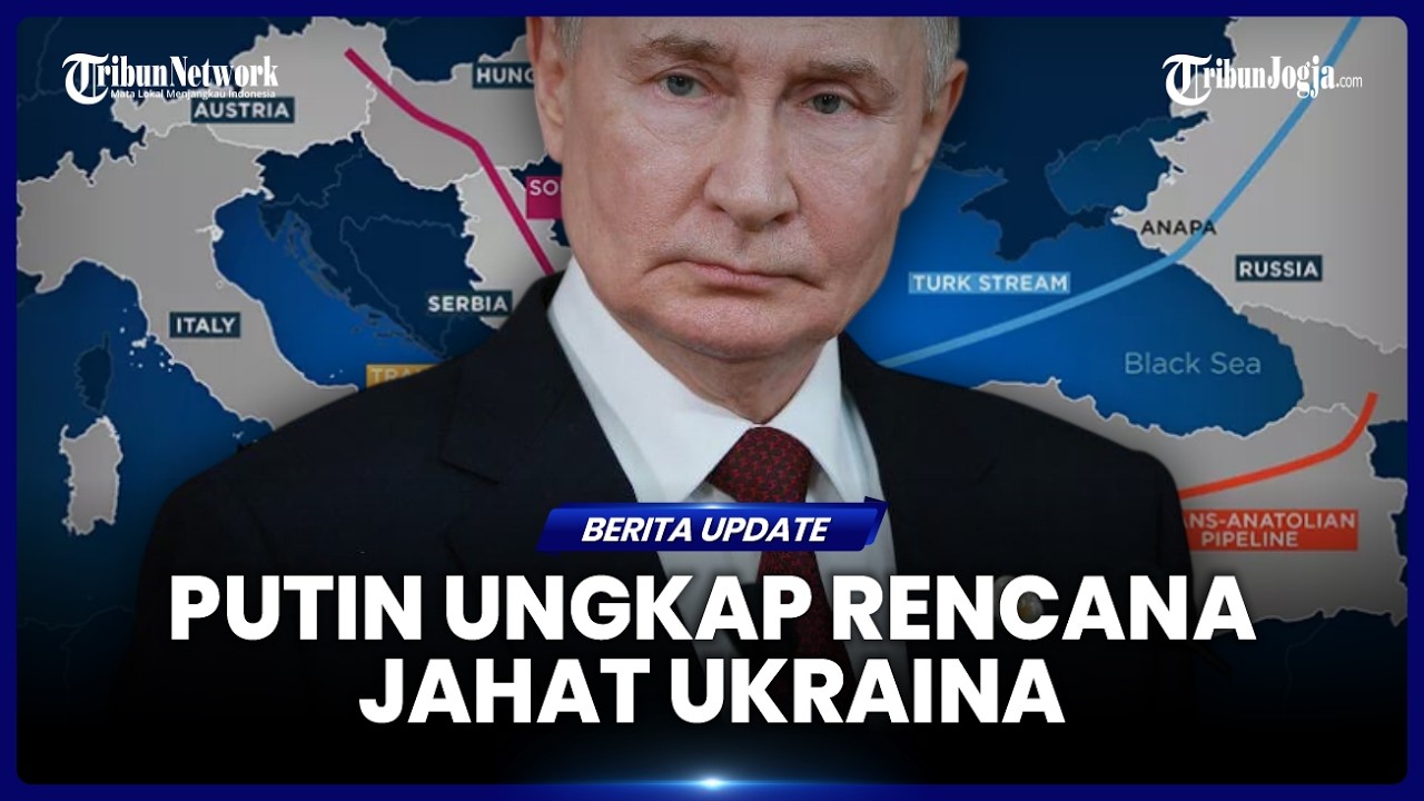 PUTIN UNGKAP RENCANA JAHAT UKRAINA, AKAN LEDAKAN PIPA GAS TURKSTREAM DAN BLUE STREAM