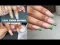 Kylie Jenner Inspired Nails | Frenchies w/ Pearls | Acrylic Fill