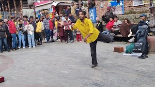 Busking In Manali | Street Dancer | Varun Dagar | Manali Mall Road | @rvpvlogs3746