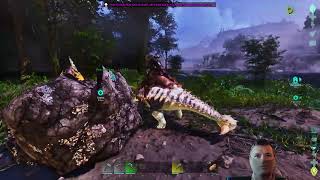 ARK 19: Survival Ascended - Argentavis Saddle Unlocked! First Flight & Resource Farming with Team