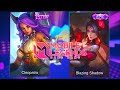 Esmeralda Blazing Shadow Skin VS Cleopatra Skin Mobile Legends Bang Bang