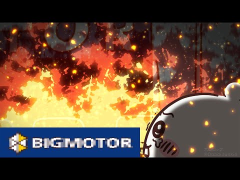 【ちいかわ×BIG MOTOR】ビッグモーターで草むしりのバイトをしたちいかわ