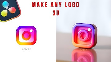 How To Make Any Logo 3D In Davinci Resolve