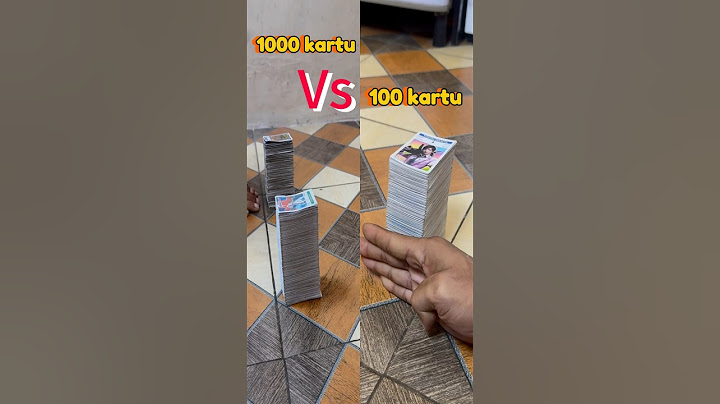 1000 kartu Vs 100 kartu BERMAIN KARTU TEPUK #trending #kartutepuk #shortvideo #trend