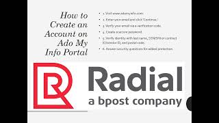 How to Access Radial Pay Stubs & W2s