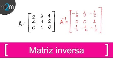 Como hacer una MATRIZ INVERSA │ Método de Gauss