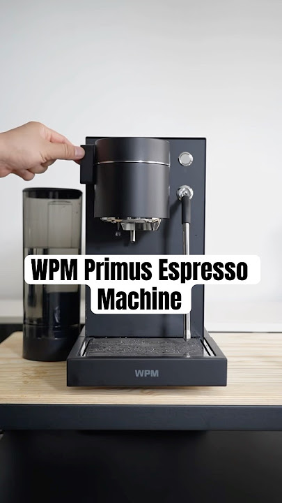 WPM PRIMUS Espresso Machine  #WPMPrimus #espresso