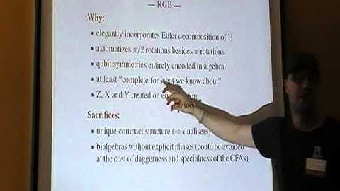Bob Coecke: "Trichromatic open digraphs for understanding qubits"
