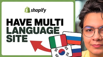 How To Have Multi Language Site On Shopify - (2025)