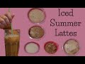 6 Iced Latte Recipes to get you in the Summer Mood