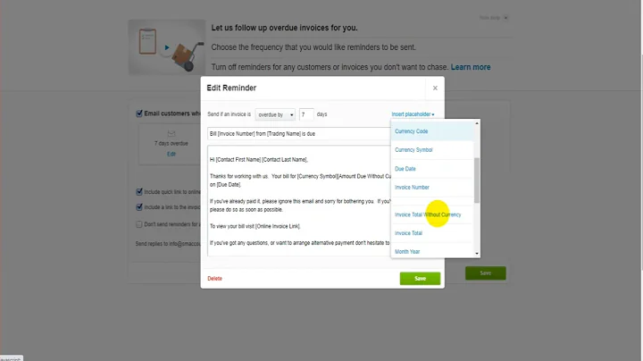 Automating Invoice Payment Reminders on Xero #xero #accounting