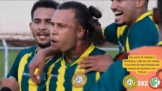 Bom Jesus 3X2 Morrinhos - Campeonato Goiano Divisão de Acesso 2026 | 17° Rodada.