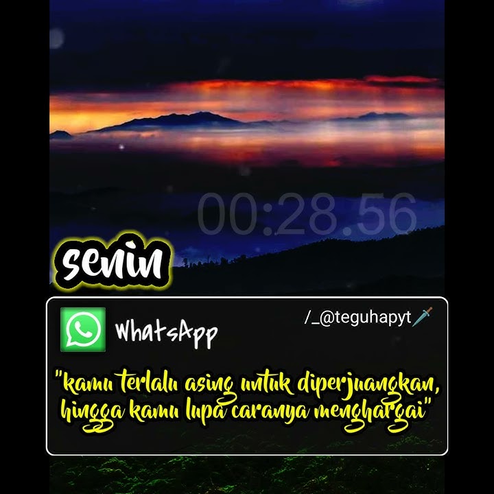STORY WA 30DETIK BIKIN BAPER 😭||STORY WA VIRALL TERBARU 2020!!! STORY WA KEREN KEKINIAN