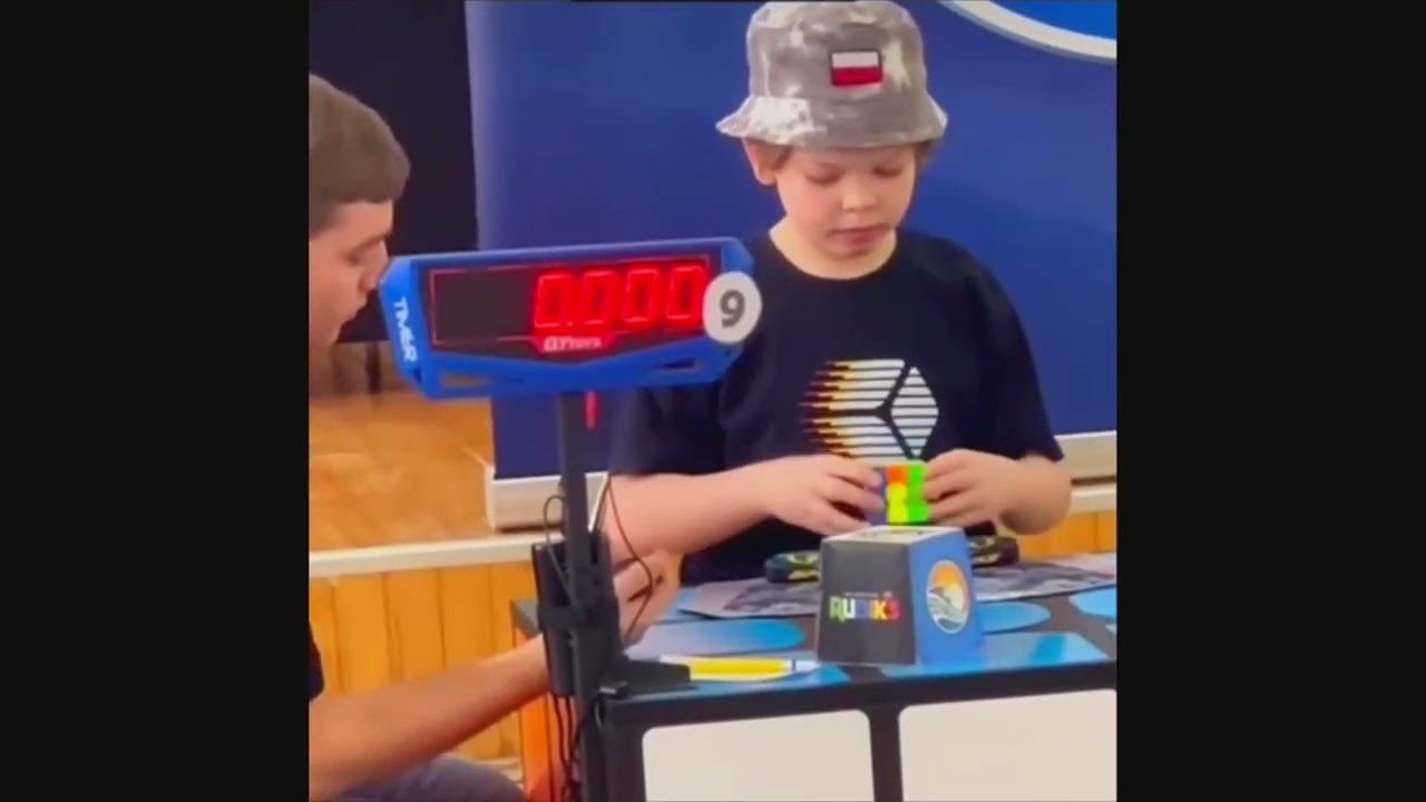 Teodor Zajder 2.76 3×3 World Record single!