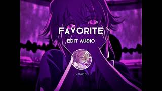 Favorite - Isabel LaRosa {Edit Audio}